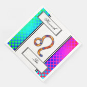 レオ〔占星術の〕十二宮図シンボル要素Kenneth Yoncich (コーナー)