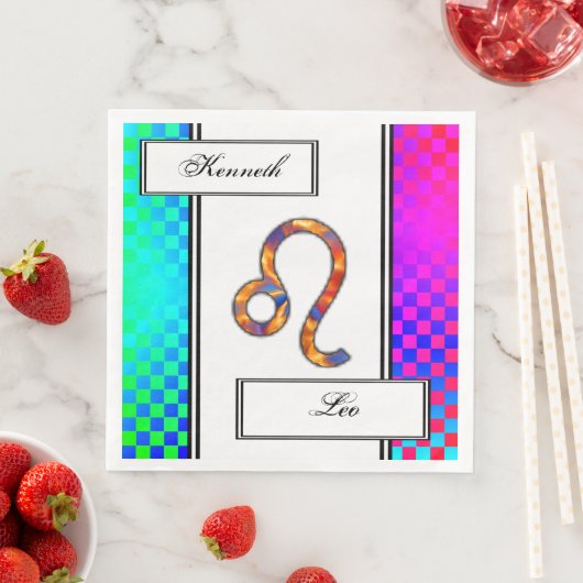 レオ〔占星術の〕十二宮図シンボル要素Kenneth Yoncich (インサイチュ)