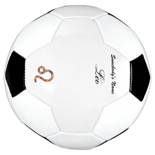 レオ〔占星術の〕十二宮図シンボル要素Kenneth Yoncich サッカーボール (回転)