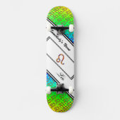 レオ〔占星術の〕十二宮図シンボル要素Kenneth Yoncich スケートボード (正面)