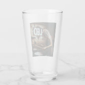 レオ〔占星術の〕十二宮図ミュージシャンドラム タンブラーグラス (裏面)