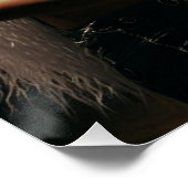 レオ〔占星術の〕十二宮図ミュージシャンドラム ポスター (コーナー)