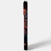 レオ〔占星術の〕十二宮図ライオングラフィックプリント Case-Mate iPhoneケース (裏面 / 左)