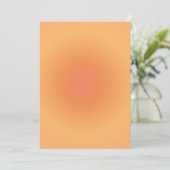 レオ〔占星術の〕十二宮図レオオーラオレンジグラデーション シーズンカード (スタンド正面)