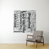 レオ〔占星術の〕十二宮図ワードクラウド タペストリー (インサイチュ(横))