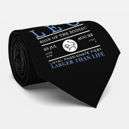 レオ〔占星術の〕十二宮図占星術のの ネクタイ