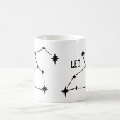 レオ〔占星術の〕十二宮図占星術マグギフト コーヒーマグカップ (中央)