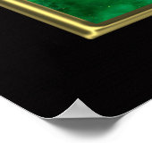 レオ〔占星術の〕十二宮図星占いデザイン ポスター (角)