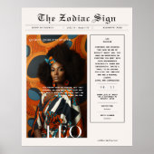 レオ | 〔占星術の〕十二宮図星占い写真新聞 ポスター (正面)