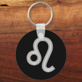 レオ〔占星術の〕十二宮図星占キーチェーン キーホルダー (正面)