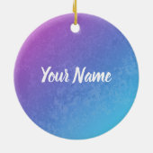 レオ〔占星術の〕十二宮図星印占星術星座 セラミックオーナメント (裏面)