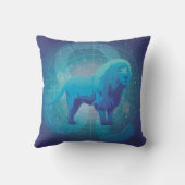 レオ〔占星術の〕十二宮図標識 クッション (裏面)