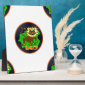 レオ〔占星術の〕十二宮図 フォトプラーク (側面)