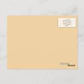 レオ〔占星術の〕十二宮図 ポストカード (裏面)