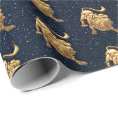 レオ〔占星術の〕十二宮図 ラッピングペーパー (ロールコーナー)