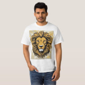 レオ - 太陽の獅子 Tシャツ (正面フル)