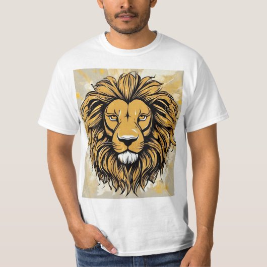 レオ - 太陽の獅子 Tシャツ (正面)