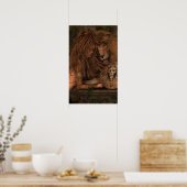 レオ：愛情のあるロイヤリティ ポスター (キッチン)