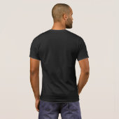 レオ"戦士のような上昇"の薄いブルーラインティー Tシャツ (裏面フル)