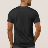 レオ"戦士のような上昇"の薄いブルーラインティー Tシャツ (裏面)