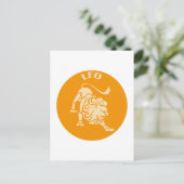 レオ, 星座, ホロスコープ, 占星術 ポストカード (スタンド正面)