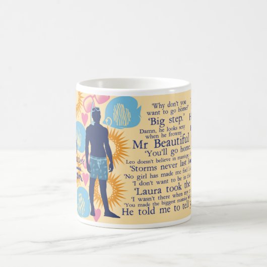 レオ – "最長の休日"引用文マグ コーヒーマグカップ (中央)