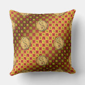 レオ & 火の寅 クッション (裏面)