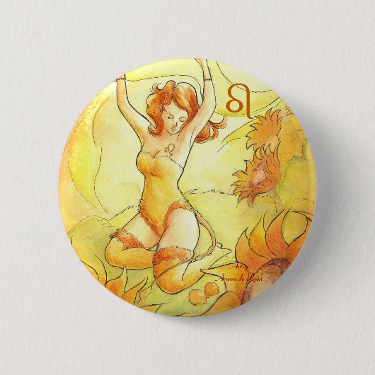 レオ 缶バッジ (正面)