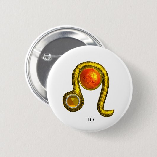 レオ 缶バッジ (正面&裏面)