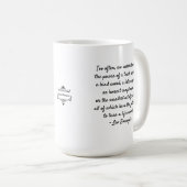 レオBUSCAGLIA著親切さのやる気を起こさせるな引用文 コーヒーマグカップ (正面右)