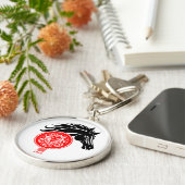 レオxカスタム馬の年2026 キーホルダー (側面)