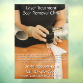 レカスタマイズーザトリートメント瘢痕除去クリニック ウィンドウサイン (シート3)