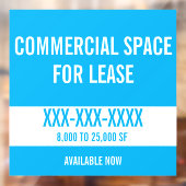 レカスタマイズースモール店舗用商業物件 ウィンドウサイン (シート2)