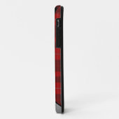 レカスタムッド&ブラックプレイド Case-Mate iPhoneケース (裏面/左)
