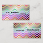 レカッコいいイモダンンボープロフェッショナル事業 名刺 (正面/裏面)