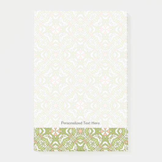 レカラフルトロパターン背景2 ポストイット (正面)