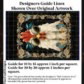 レガお洒落ルカラフルルースターCK9デクページ 薄葉紙