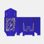 レガエレガントルゴールデン王室のアンドブルー結婚ズ フェイバーボックス (折り畳みなし)