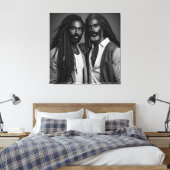 レガシのスレッド キャンバスプリント (インサイチュ (寝室))