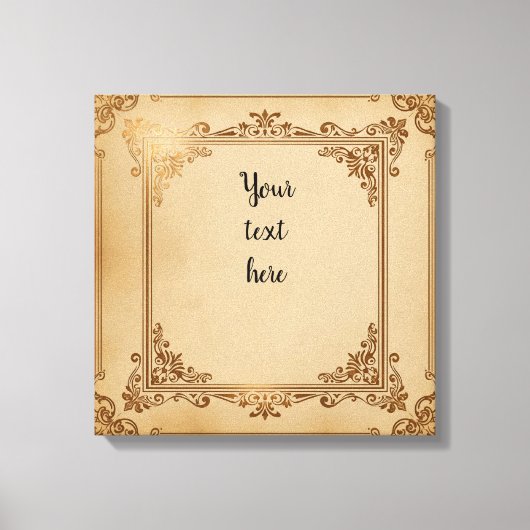 レガシーの定義 – カスタムOfficeやる気を起こさせる キャンバスプリント (正面)