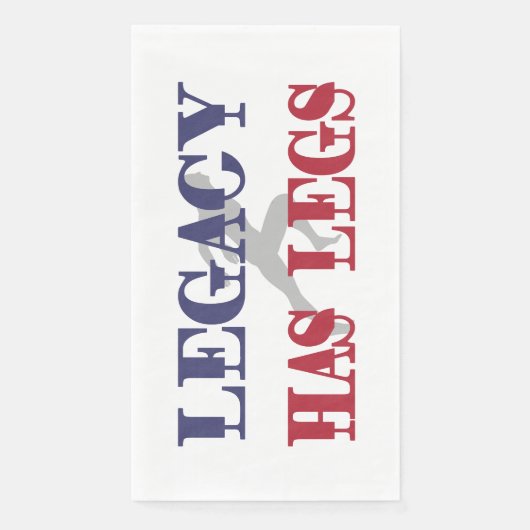 レガシーは脚を持つ (正面)