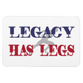 レガシーは脚を持つ マグネット (横)