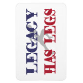 レガシーは脚を持つ マグネット (縦)