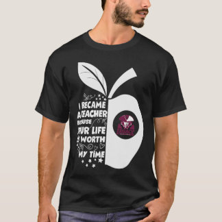 レガシーリベルスロゴ 教員になりました Hs Tシャツ
