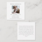 レガシー写真のモダン祈りの言葉カードの使用 ノートカード (正面/裏面)