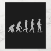 レガシー発掘：古代インスピレーションモダン ワインラベル (シングルラベル)