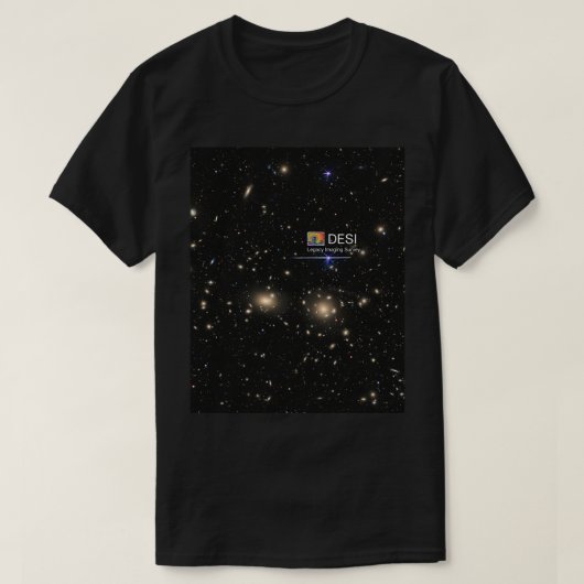 レガシー・イメージング調査グラフのComa Cluster Tシャツ (デザイン正面)