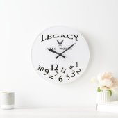 レガシーAle Worksウォールクロック ラージ壁時計 (ホーム)