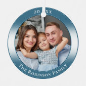 レガスタイリッシュルエレガント2枚の両面 メタルオーナメント (正面)