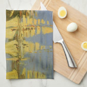 レガッタアットアルジェンティーユバイクロードモネ キッチンタオル (四つ折り)